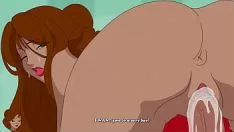 The mother has sex with the girl's boyfriend