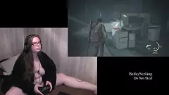 تشغيل عارية Last of Us 2 تلعب من خلال مع امرأة سمراء وشم BBW و Big Tits