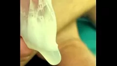Play Precum Overload: Big Dick Orgasm in Condom by Fleshlightman1000